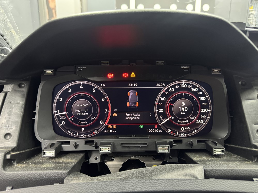 Montare 4 - Montare Ceasuri Digitale Bord Virtual Cockpit AID VW Golf VII 2018 Sector 1 Bucuresti