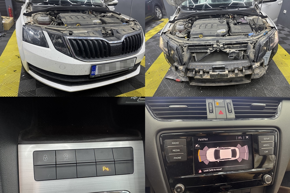 Poza - Montare Instalare Senzori Parcare Fata Originali Skoda Octavia 3 2019 Bucuresti