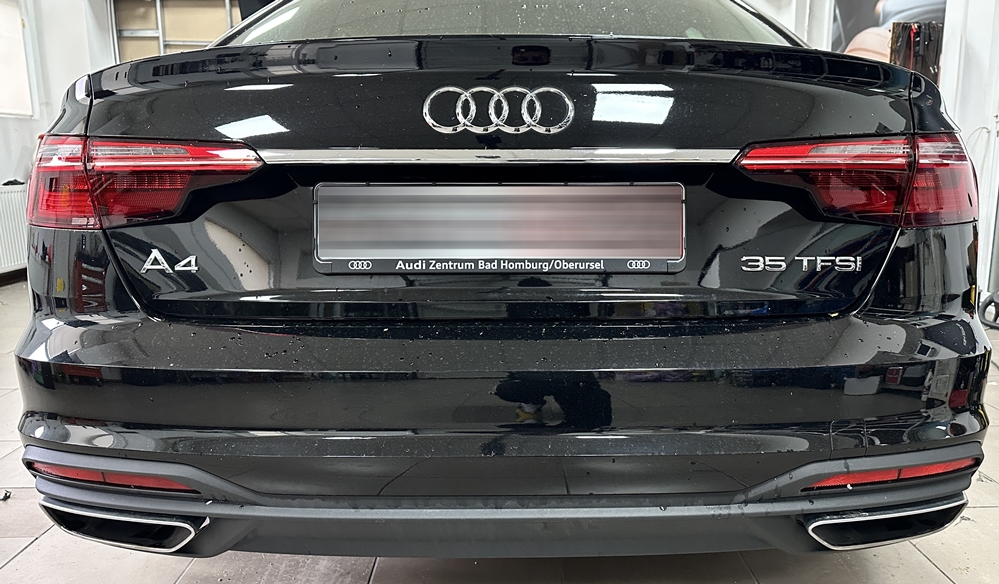 Montare 2 - Audi A4 B9 2021 Montare Montaj Camera Spate Marsarier Originala Highline OEM In Maner