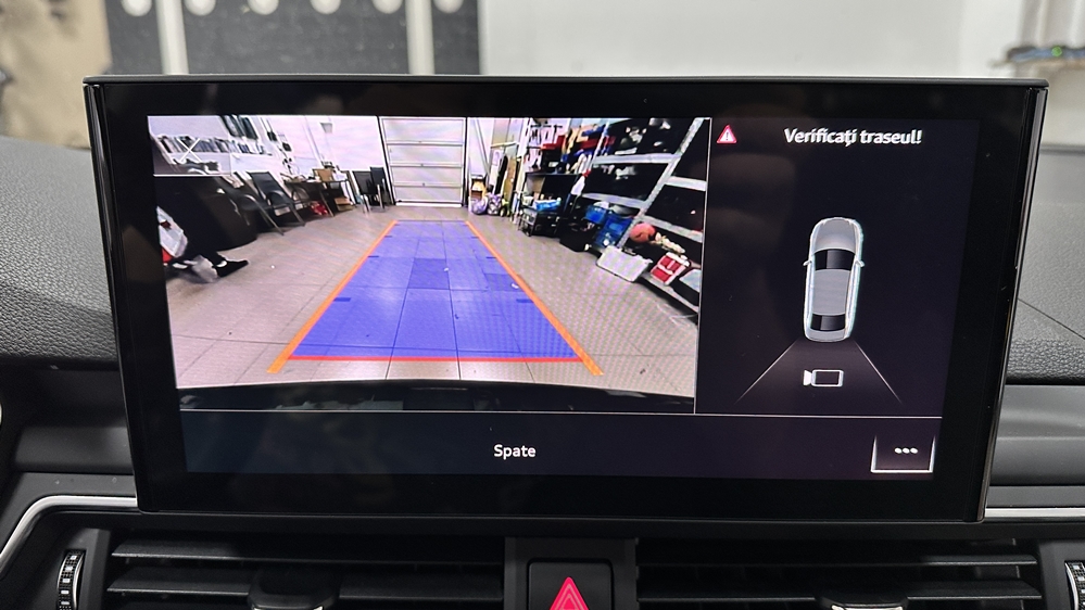 Montare 10 - Audi A4 B9 2021 Montare Montaj Camera Spate Marsarier Originala Highline OEM In Maner