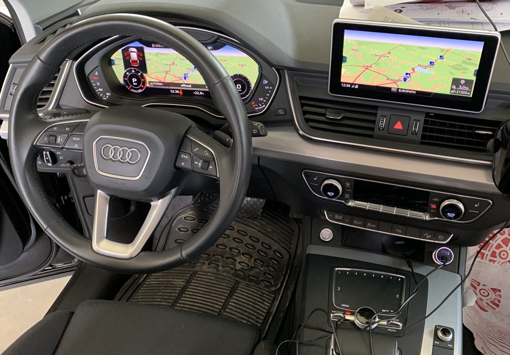 Activare 10 - Montare USB Activare Apple Carplay Android Auto Audi Q5 FY Montare 10 - Montare USB Activare Apple Carplay Android Auto Audi Q5 FY