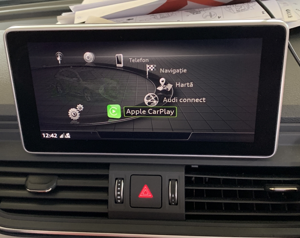 Activare 5 - Montare USB Activare Apple Carplay Android Auto Audi Q5 FY Montare 5 - Montare USB Activare Apple Carplay Android Auto Audi Q5 FY
