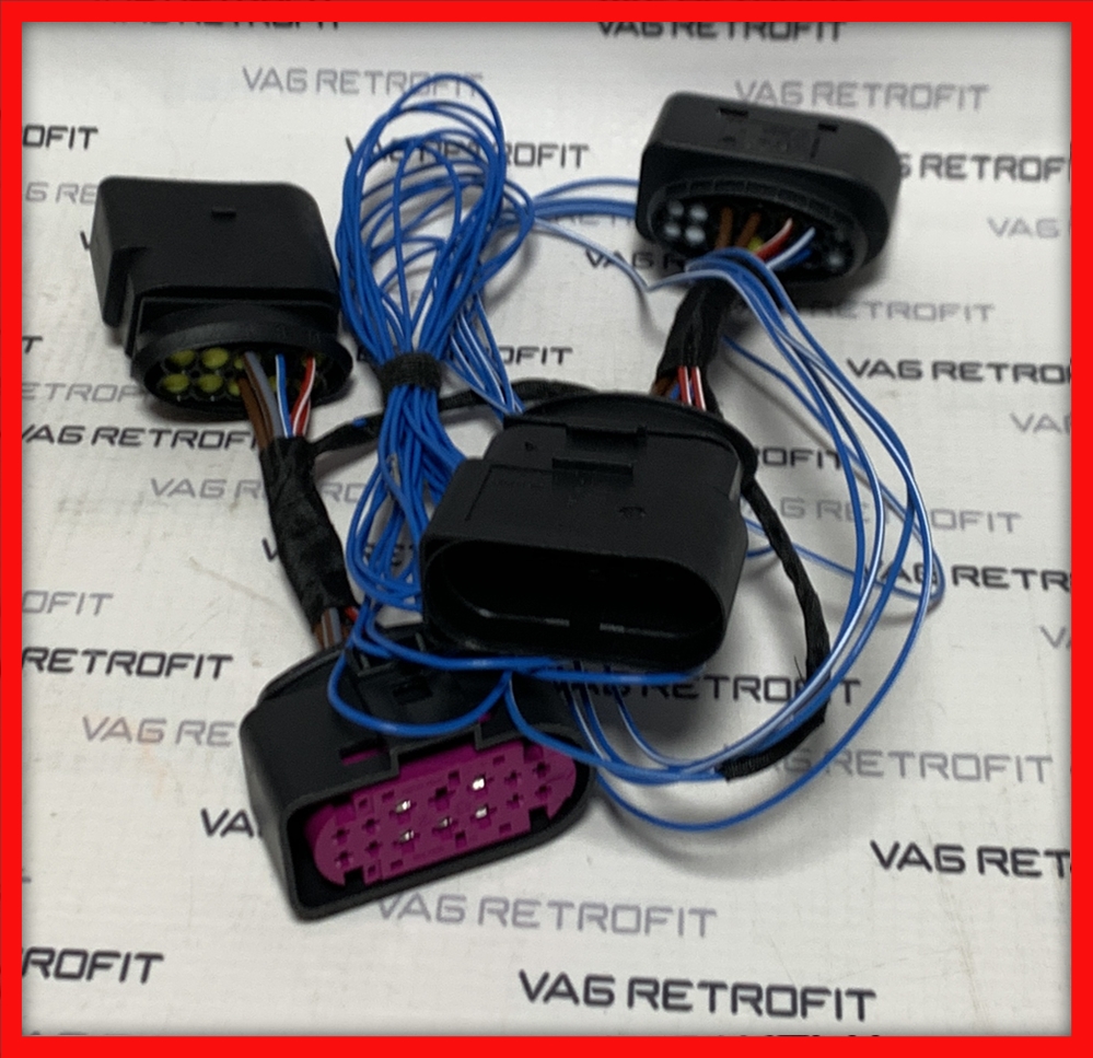 Poza 4 - Mufe Adaptoare Faruri Halogen Faruri Full LED 10-14 LED VW Audi Skoda Seat