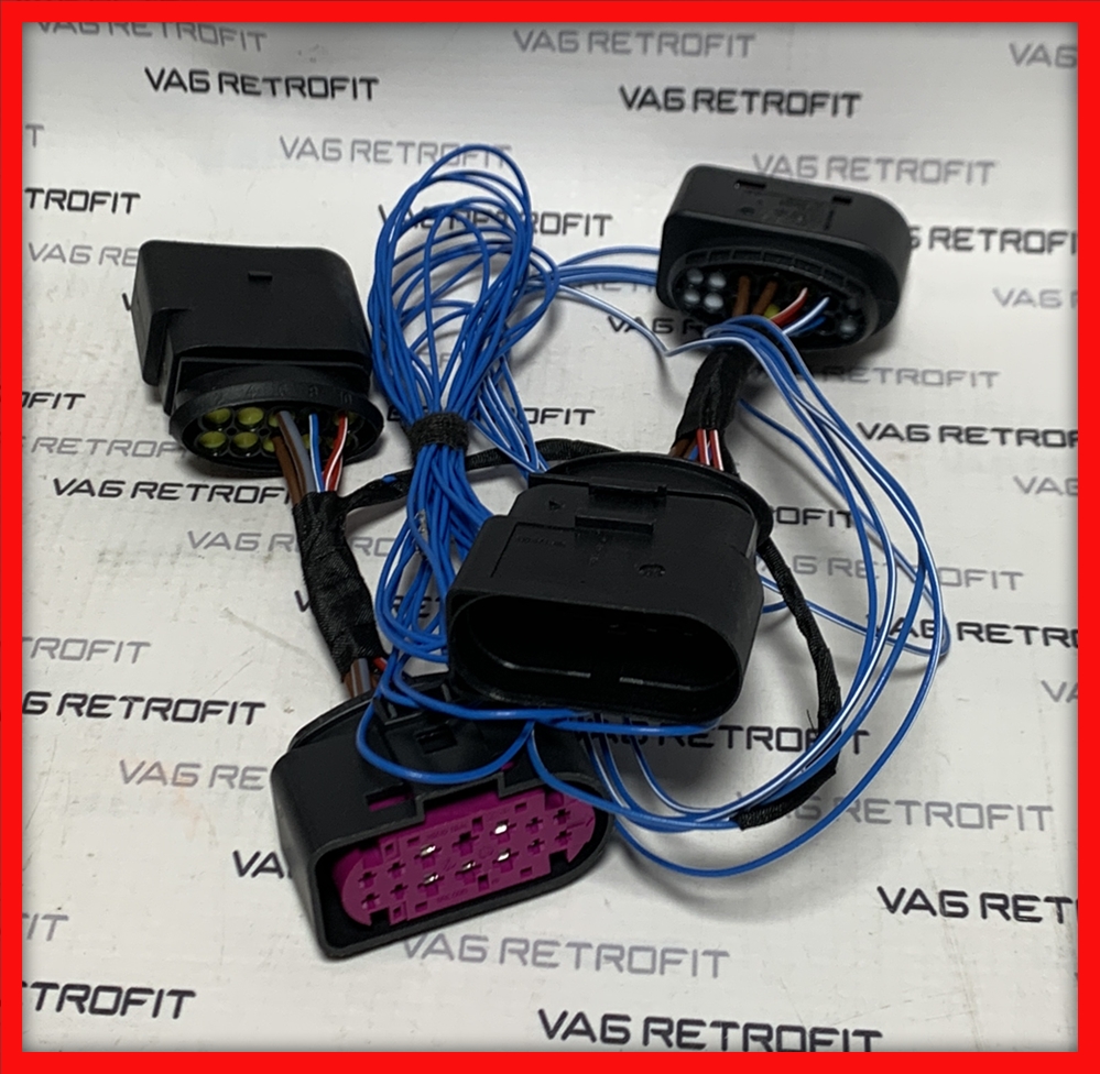 Poza 5 - Mufe Adaptoare Faruri Halogen Faruri Full LED 10-14 LED VW Audi Skoda Seat