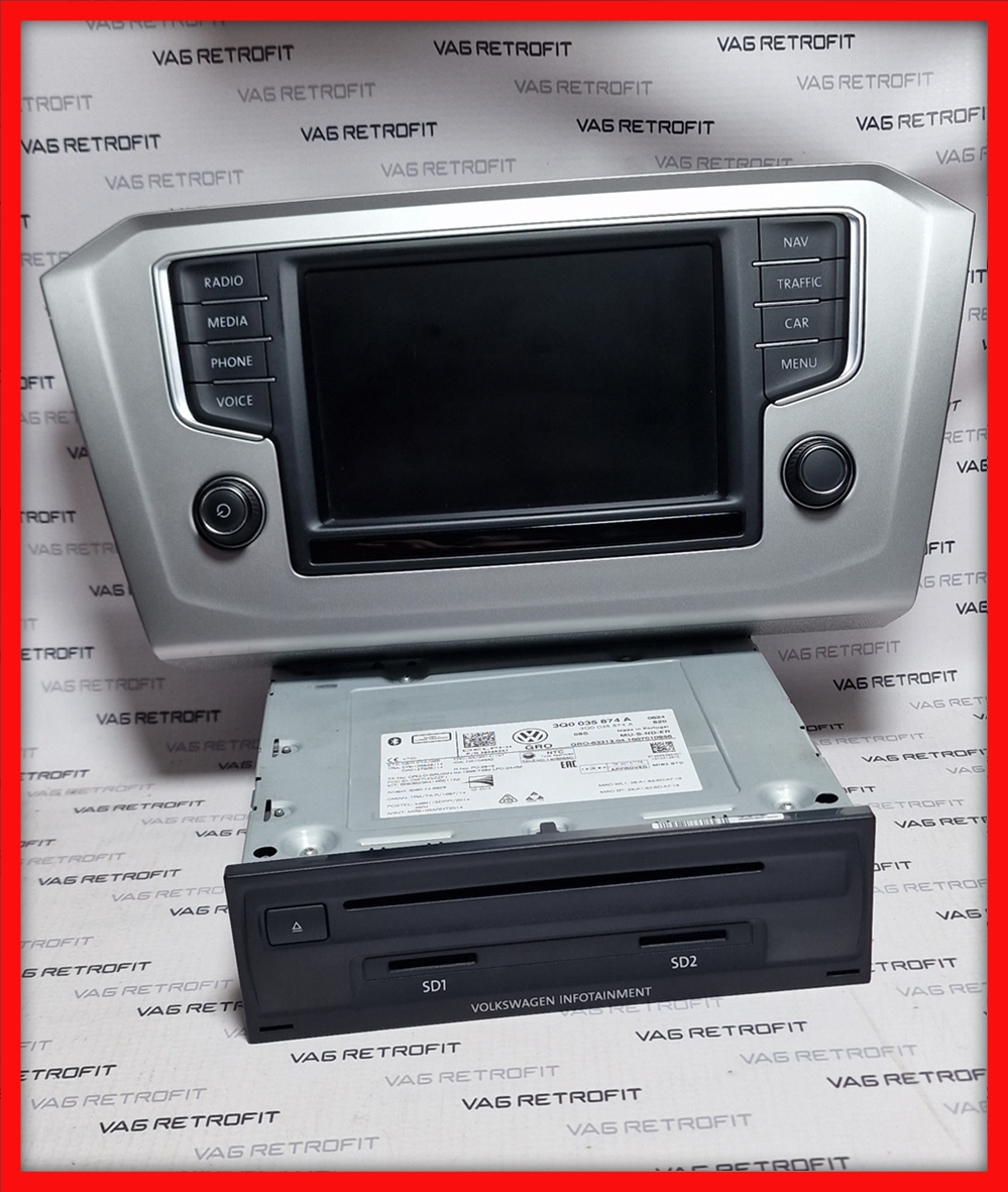 Poza 2 - Navigatie MIB 2 MIB2 Display Unitate Navigatie VW Passat B8 Arteon 3Q0035874A 3G0919605D Poza 2 - Navigatie MIB 2 MIB2 Display Unitate Navigatie VW Passat B8 Arteon 3Q0035874A 3G0919605D