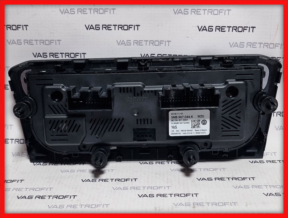 Poza 3 - Panou Clima Climatronic Cu Rama Incalzire Volan VW Tiguan AD1 5NB907044K