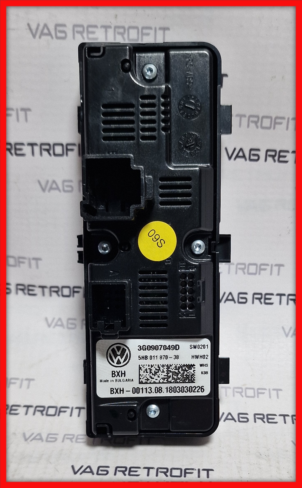 Poza 2 - Panou climatronic cotiera spate VW Passat B8 3G0907049D 3G0 907 049 D