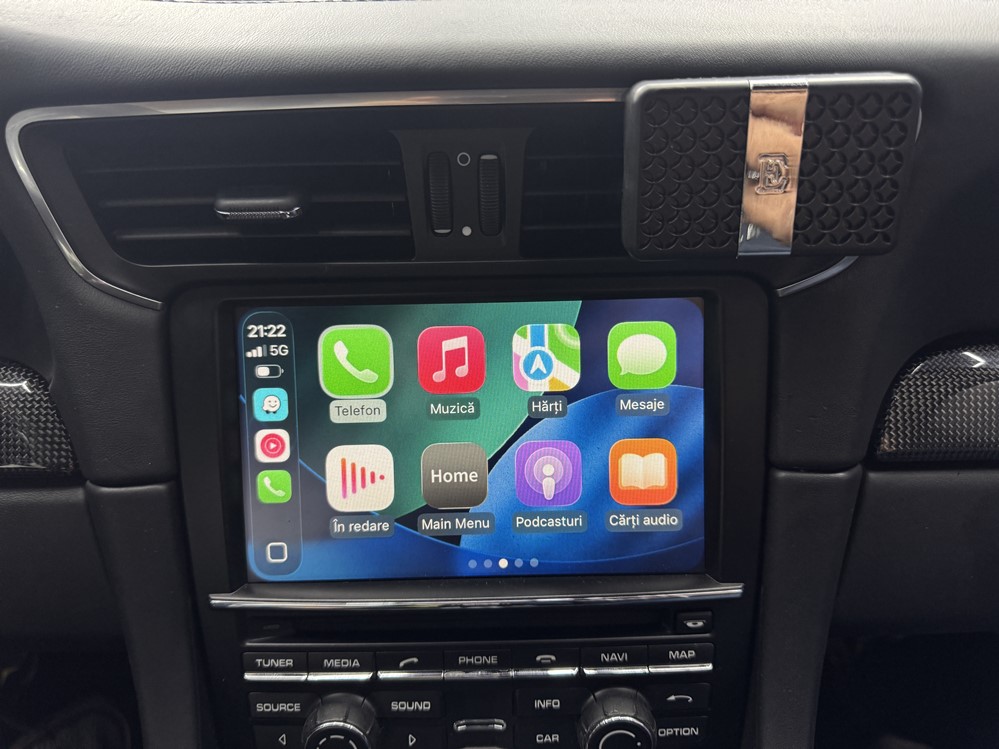 Montare 13 - Porsche 911 Turbo S / Carrera / GT3 Instalare Camera Spate Marsarier Originala Carplay Android Auto Wireless