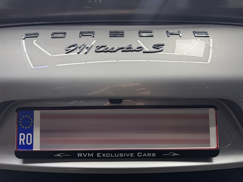 Montare 17 - Porsche 911 Turbo S / Carrera / GT3 Instalare Camera Spate Marsarier Originala Carplay Android Auto Wireless