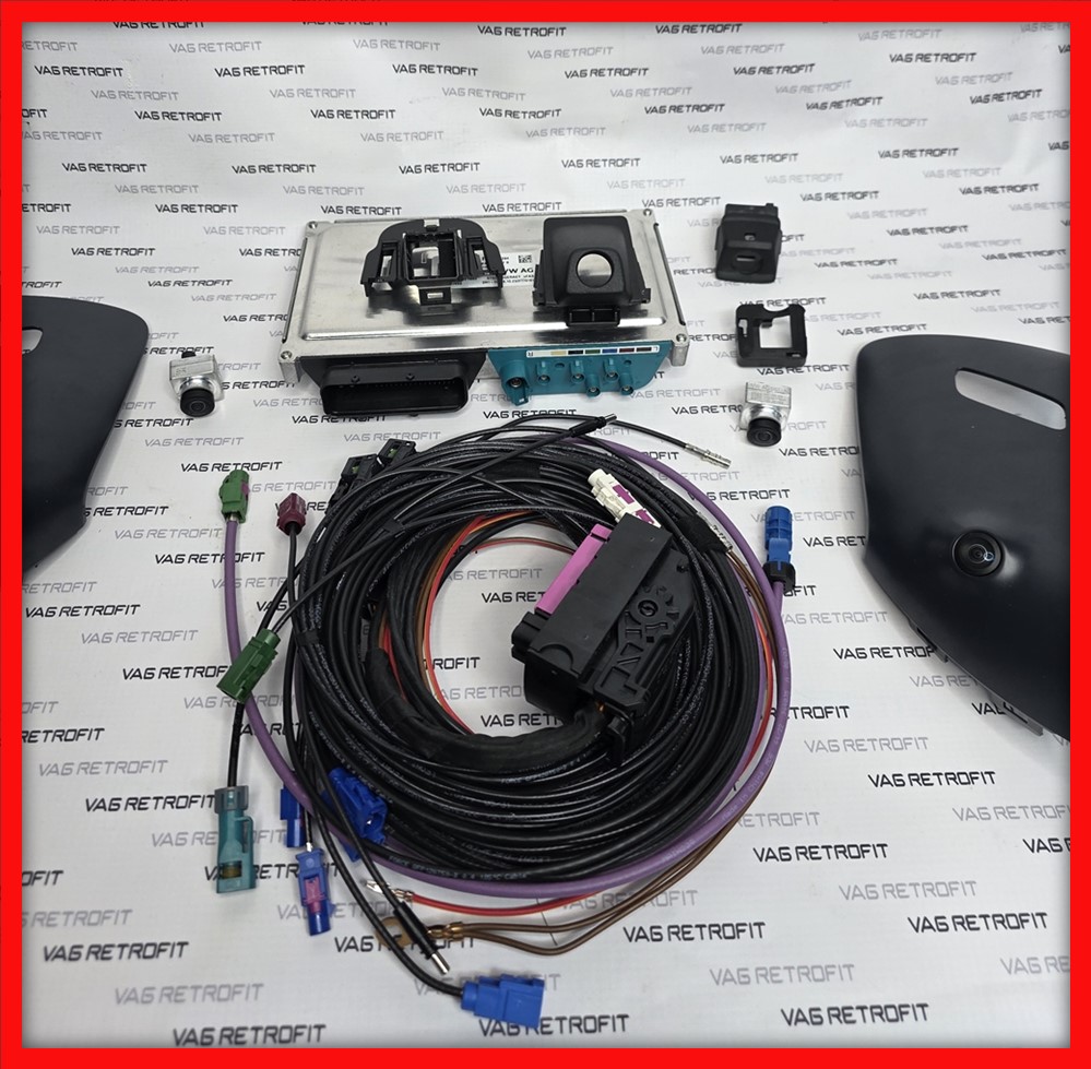 Poza 2 - Porsche 991 992 Set Instalare Camera Fata Spate Oglinzi Surround View 360 Area Top View