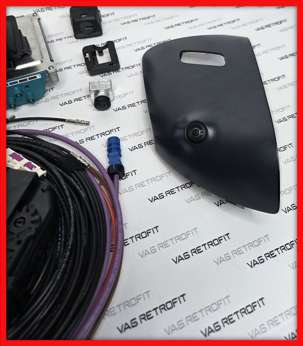 Poza 4 - Porsche 991 992 Set Instalare Camera Fata Spate Oglinzi Surround View 360 Area Top View