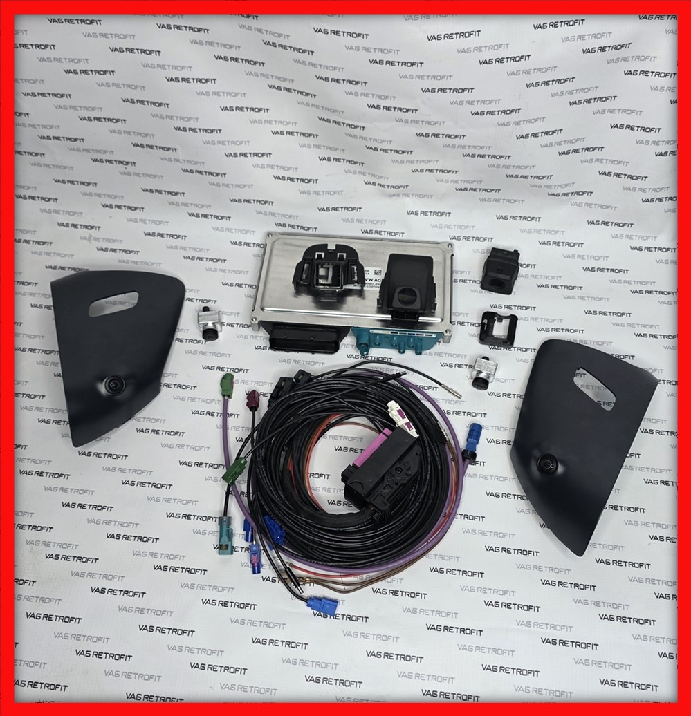 Poza 6 - Porsche 991 992 Set Instalare Camera Fata Spate Oglinzi Surround View 360 Area Top View