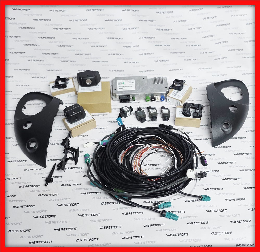 Poza 3 - Porsche MACAN Set Instalare Camera Fata Spate Oglinzi Surround View 360 Area Top View