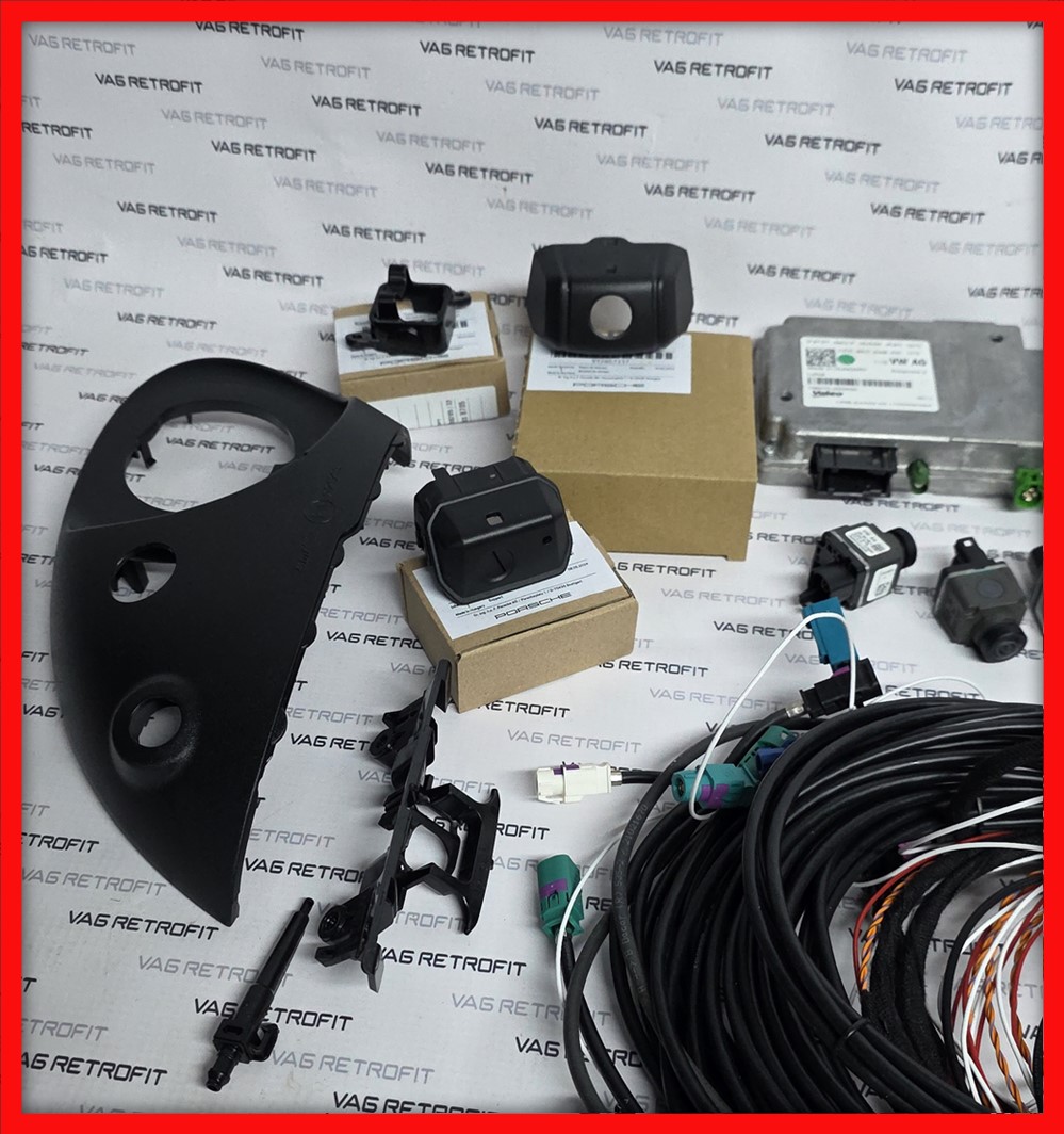 Poza 5 - Porsche MACAN Set Instalare Camera Fata Spate Oglinzi Surround View 360 Area Top View
