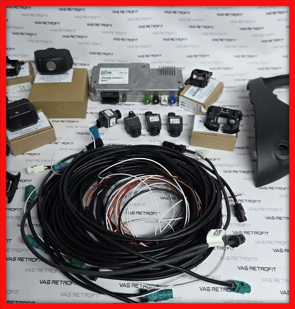 Poza 6 - Porsche MACAN Set Instalare Camera Fata Spate Oglinzi Surround View 360 Area Top View