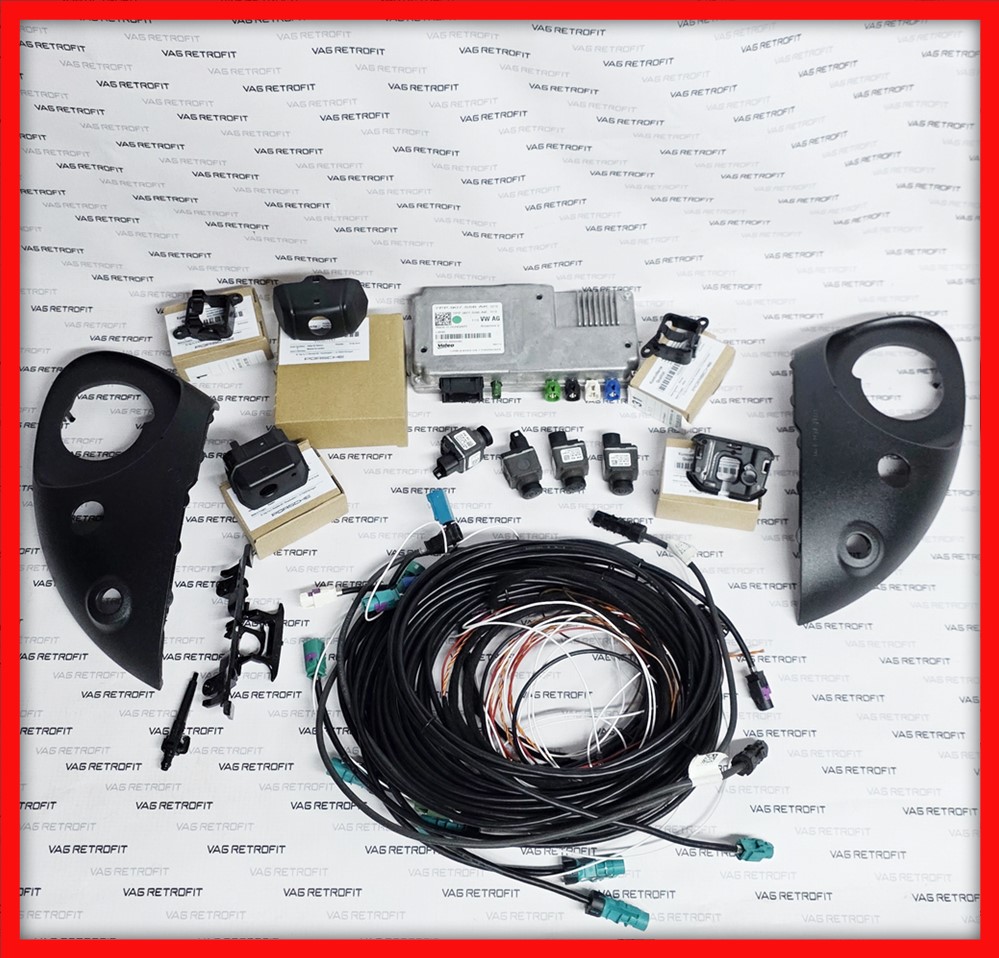 Poza 7 - Porsche MACAN Set Instalare Camera Fata Spate Oglinzi Surround View 360 Area Top View
