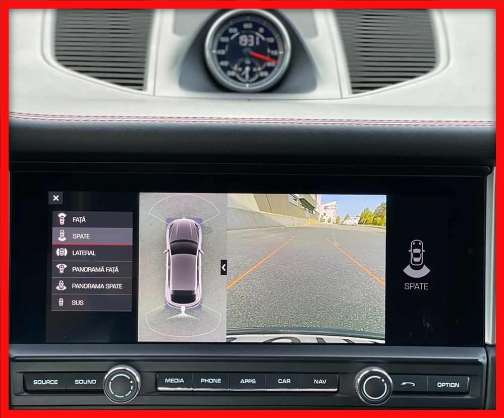 Poza 2 - Porsche MACAN Set Instalare Camera Fata Spate Oglinzi Surround View 360 Area Top View