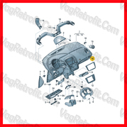 Poza 3 - Rama Navigatie / Casetofon Rama Adaptoare Seat Toledo 3 III Seat Altea Poza 3 - Rama Navigatie / Casetofon Rama Adaptoare Seat Toledo 3 III Seat Altea
