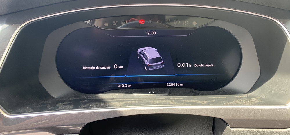 Montare 5 - Reparatie Eroare Ceasuri Digitale Tablou De Bord Atelier Front Assist Indisponibil VW Tiguan AD1