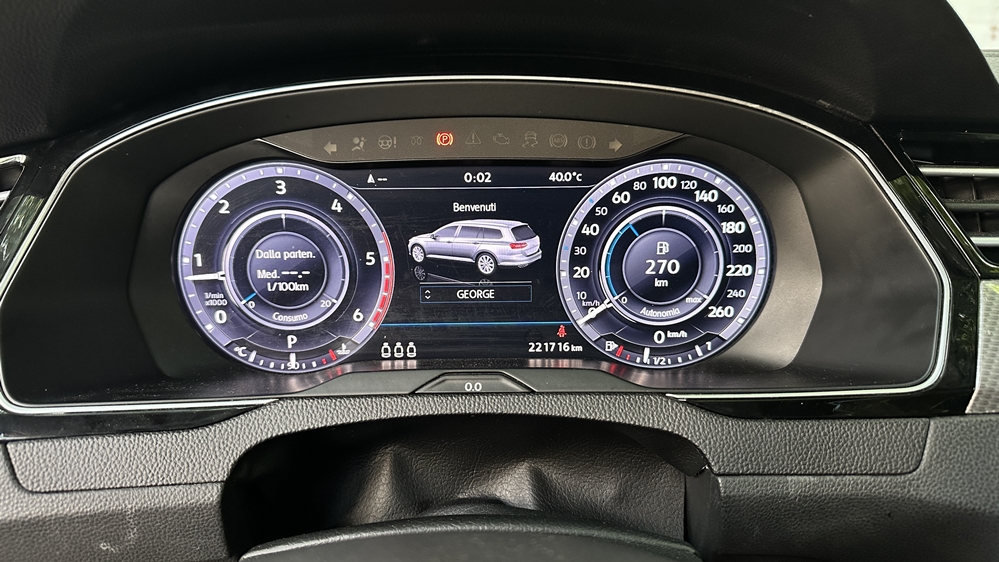 Montare 7 - VW Passat B8 Alltrack Reparare Ceasuri Digitale Remediere Problema Eroare: Tablou de bord. Atelier! Front Assist indisponibil.