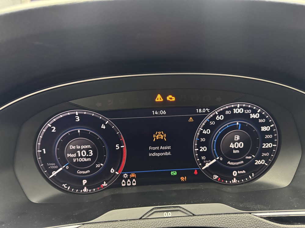 Montare 4 - Reparatie Ceasuri Digitale Bord Remediere Eroare B2000 41 Tablou De Bord Atelier Front Assist Indisponibil VW Passat B8 2017