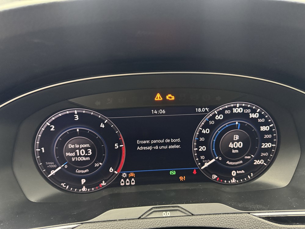 Montare 5 - Reparatie Ceasuri Digitale Bord Remediere Eroare B2000 41 Tablou De Bord Atelier Front Assist Indisponibil VW Passat B8 2017