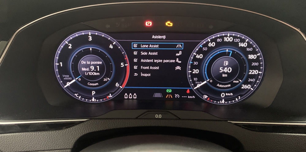 Montare 9 - VW Passat B8 2017 Reparatie Ceasuri Digitale Virtual Cockpit Front Assist Indisponibil Eroare Tablou De Bord