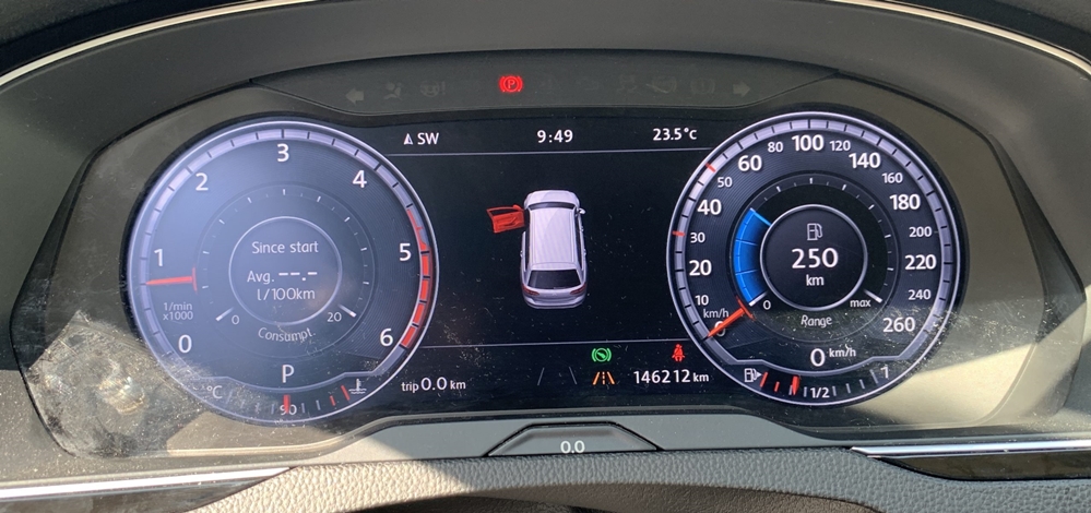 Montare 8 - VW Passat B8 2016 Reparatie Ceasuri Digitale Error Eroare Front Assist Eroare ACC Eroare Trip