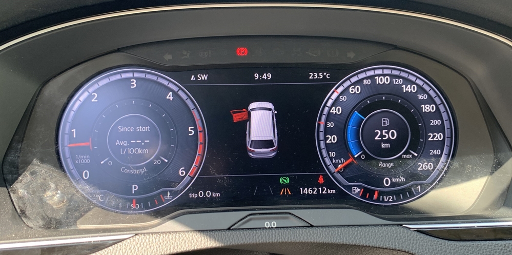 Montare 7 - VW Passat B8 2016 Reparatie Ceasuri Digitale Error Eroare Front Assist Eroare ACC Eroare Trip