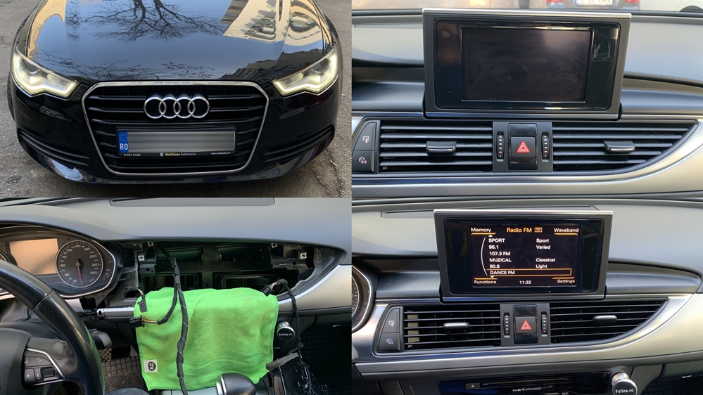 Montaj - Audi A6 C7 2013 Reparatie Display Defect Care Se Ridica Dar Nu Se Aprinde Instalare - Audi A6 C7 2013 Reparatie Display Defect Care Se Ridica Dar Nu Se Aprinde