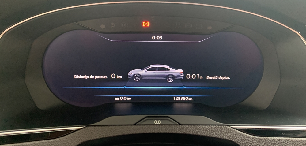 Montare 6 - VW Passat B8 2016 Reparatie Eroare Ceasuri Digitale Tablou De Bord Atelier Front Assist Indisponibil