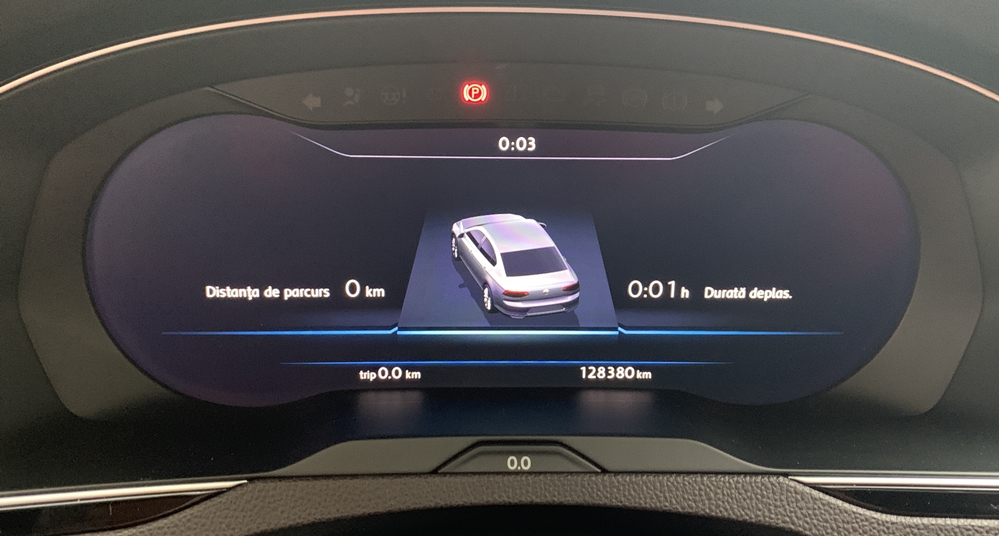 Montare 7 - VW Passat B8 2016 Reparatie Eroare Ceasuri Digitale Tablou De Bord Atelier Front Assist Indisponibil