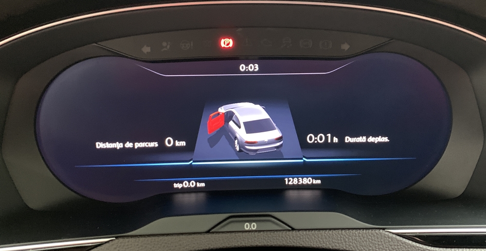 Montare 8 - VW Passat B8 2016 Reparatie Eroare Ceasuri Digitale Tablou De Bord Atelier Front Assist Indisponibil