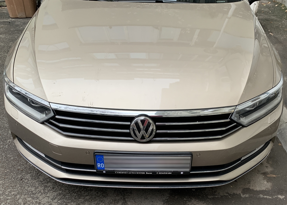 Montare 10 - VW Passat B8 2016 Reparatie Eroare Ceasuri Digitale Tablou De Bord Atelier Front Assist Indisponibil