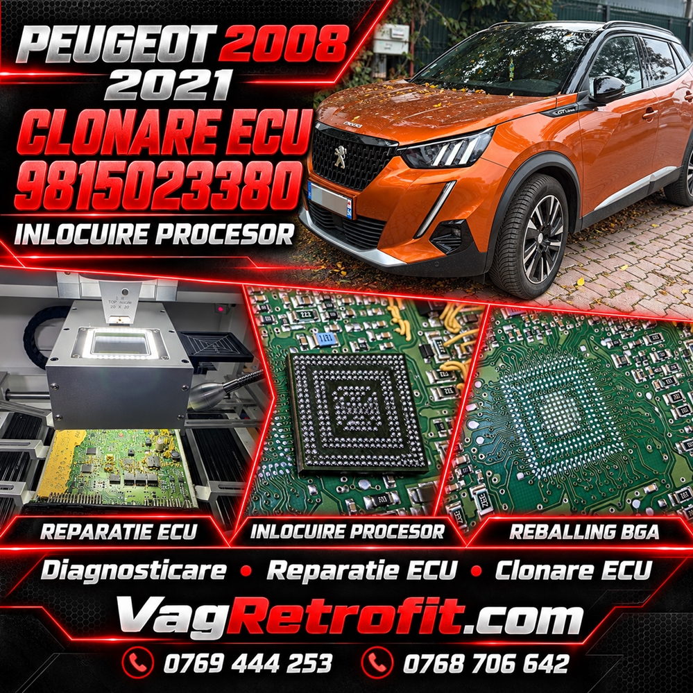 Poza - Reparatie si clonare ECU Continental VD56.1 9815023380 Peugeot Citroen Opel Toyota si inlocuire procesor 