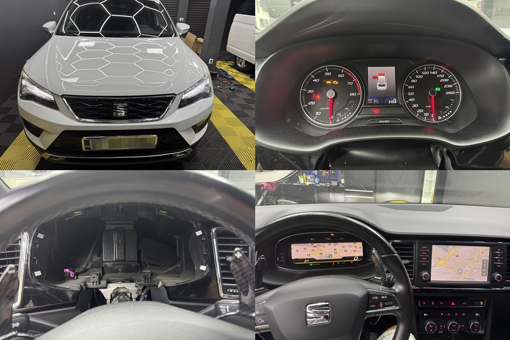 Poza - Seat Ateca 2018 Instalare Ceasuri Digitale Virtual Cockpit AID Originale