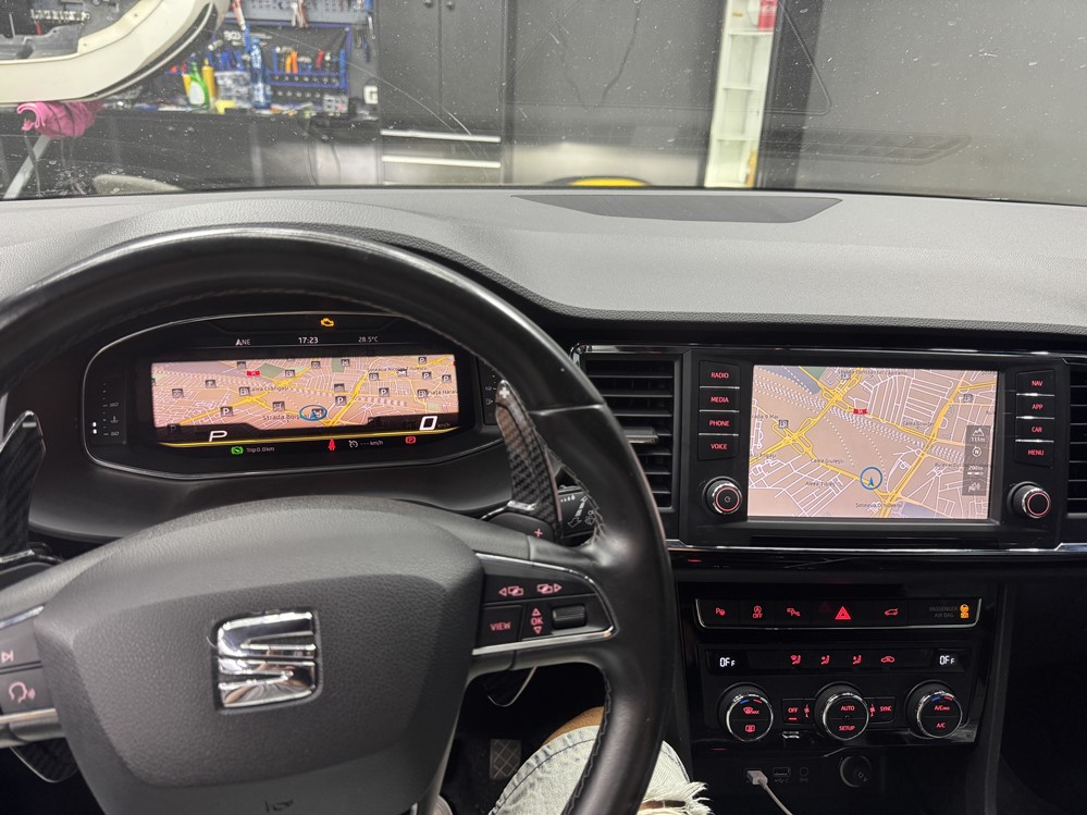 Activare 6 - Seat Ateca 2018 Instalare Ceasuri Digitale Virtual Cockpit AID Originale Montare 6 - Seat Ateca 2018 Instalare Ceasuri Digitale Virtual Cockpit AID Originale