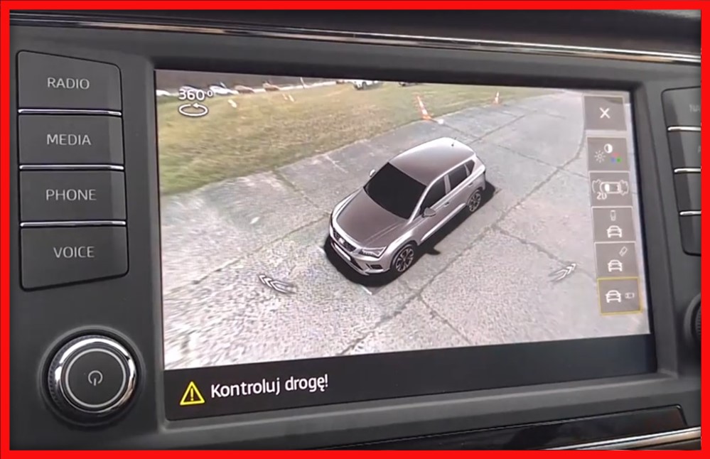 Poza 6 - Seat Ateca Set Instalare Camera Fata Spate Oglinzi Surround View 360 Area Top View