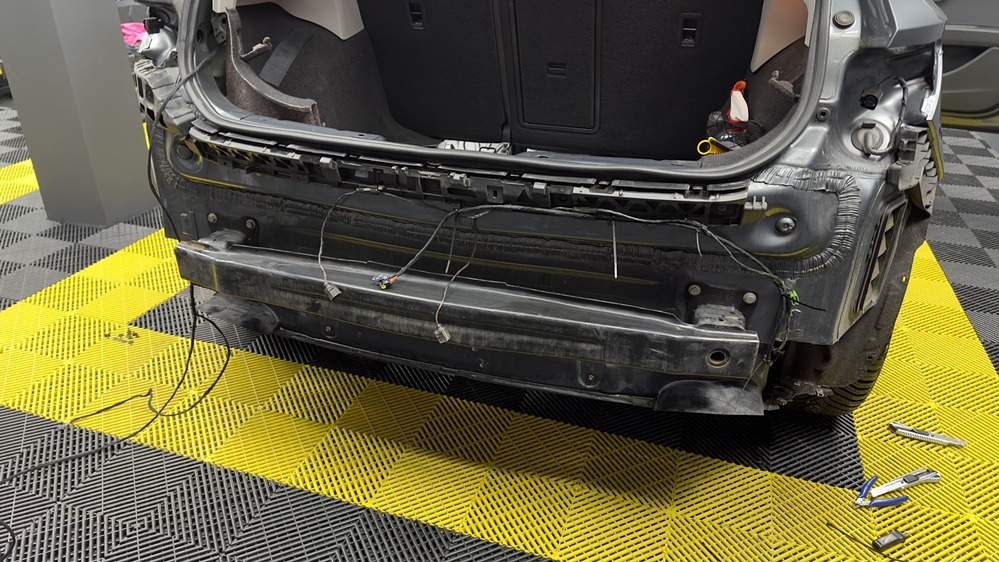 Montare 10 - Seat Leon 5F 2017 Instalare Senzori Parcare Fata Spate Originali Camera Spate Marsarier Highline