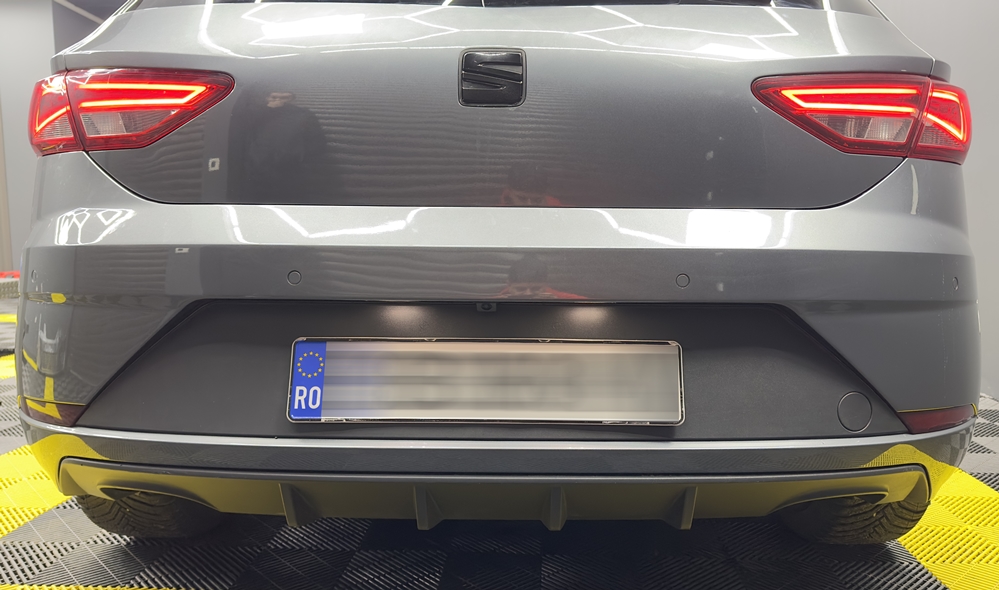 Montare 19 - Seat Leon 5F 2017 Instalare Senzori Parcare Fata Spate Originali Camera Spate Marsarier Highline