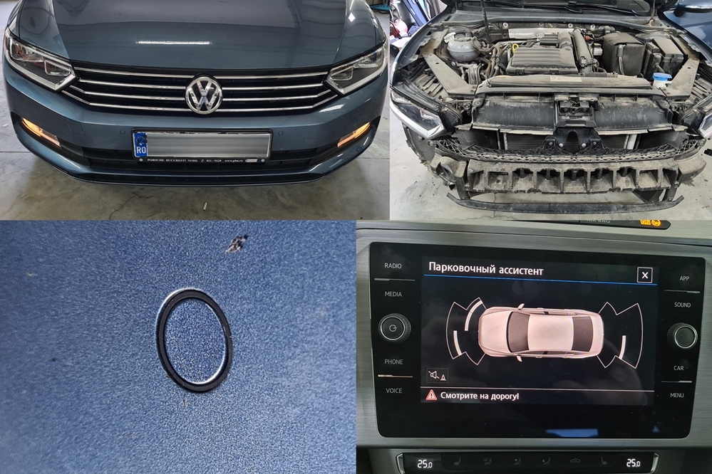 Instalare - Instalare Senzori Parcare Fata Spate VW Passat B8 2017 Originali