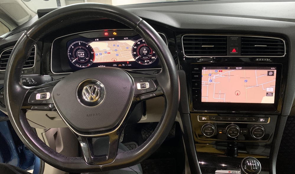 Montare 13 - VW Golf 7 VII 2016 Instalare Senzori Presiune Anvelope TPMS Virtual Cockpit AID Navigatie MIB 2.5
