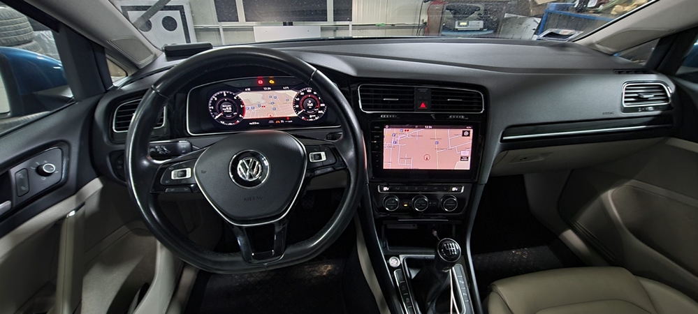 Montare 7 - VW Golf 7 VII 2016 Instalare Senzori Presiune Anvelope TPMS Virtual Cockpit AID Navigatie MIB 2.5