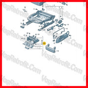 Poza 4 - Compartiment / Sertar Sub Scaun Sofer Stanga Skoda Octavia 2 II Poza 4 - Compartiment / Sertar Sub Scaun Sofer Stanga Skoda Octavia 2 II
