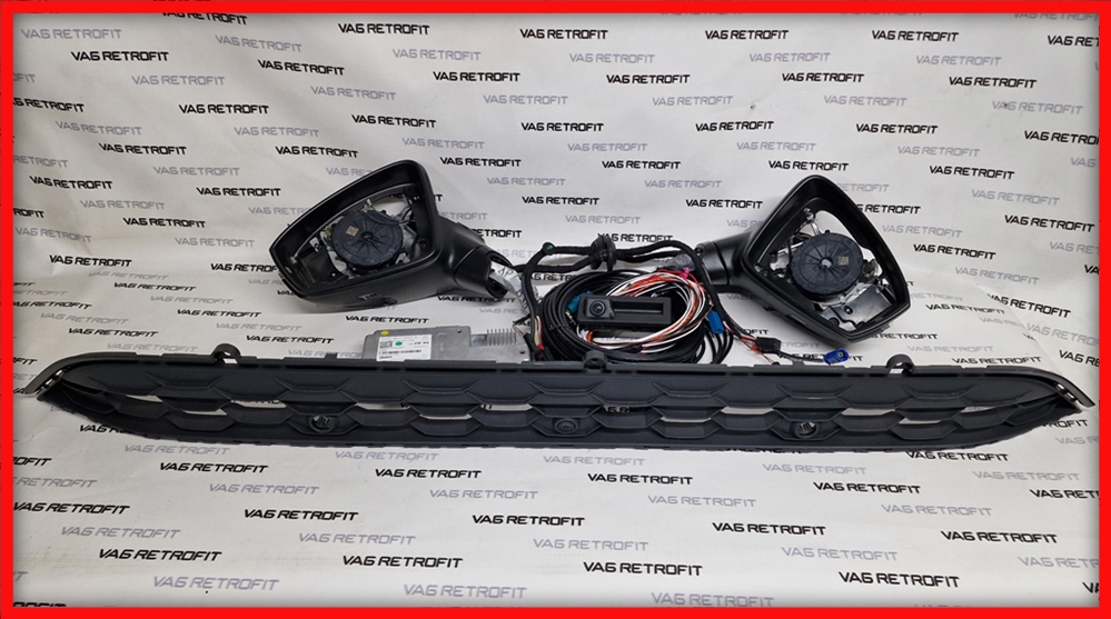 Poza 3 - AREA VIEW 360 VW TIGUAN AD1 Oglinzi Rabatabile Electrice Camera Fata Spate