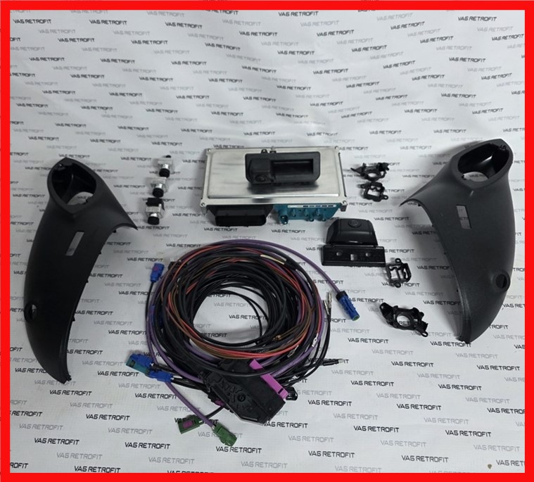 Poza 4 - Set Camera Fata Spate Oglinzi Porsche Cayenne Top View Surround 3D Area View 