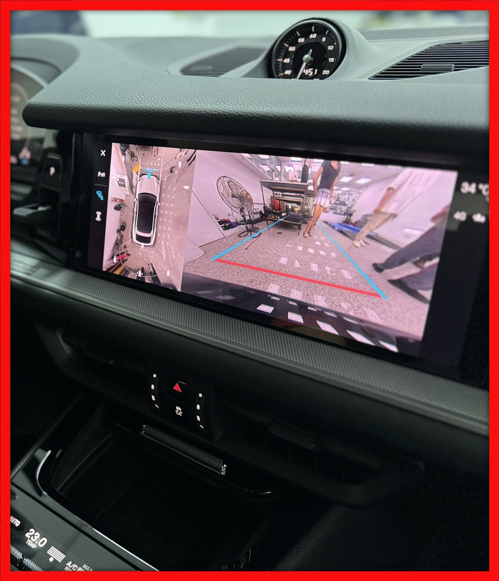 Poza 5 - Set Camera Fata Spate Oglinzi Porsche Cayenne Top View Surround 3D Area View 