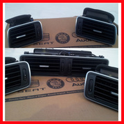 Poza 4 - Grile Aer VW Passat  B6 , B7 , CC , Grile Ventilatie Cu Iluminare si Ornament CROM