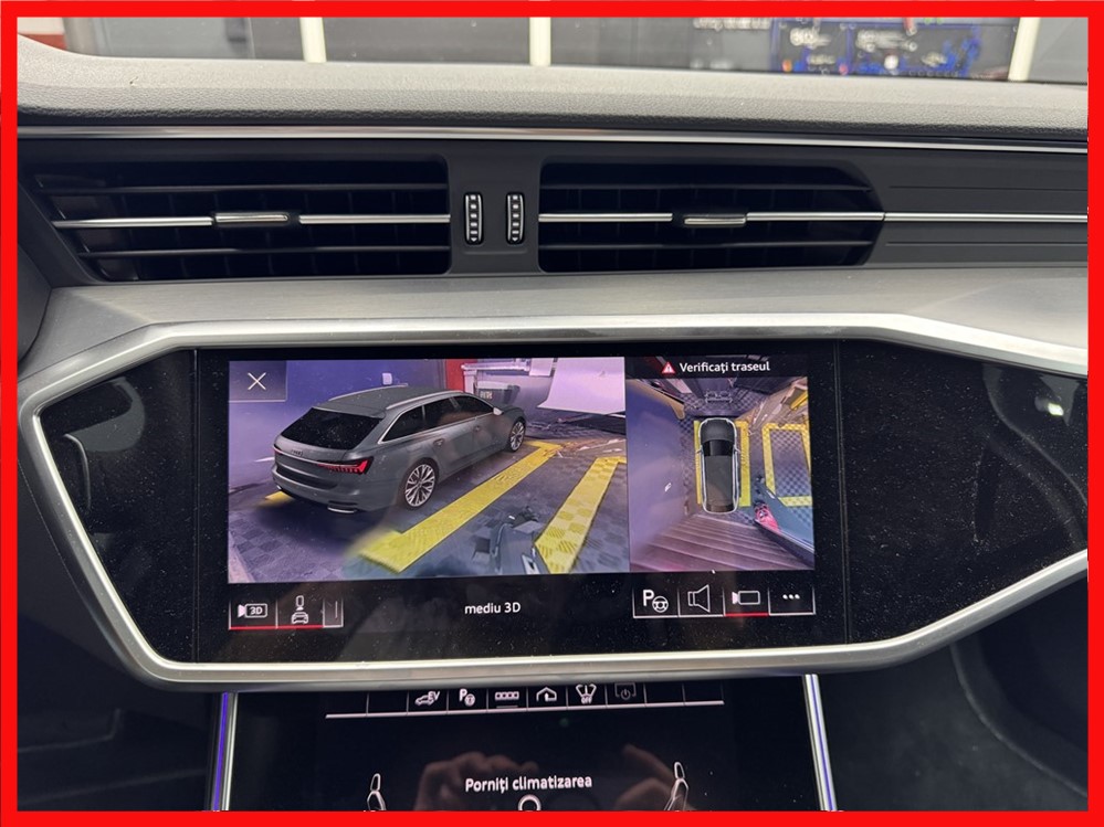 Poza 7 - Set Instalare Camere Audi A6 C8 / Audi A7 4K Audi Top View / Area View / Surrounding Camera