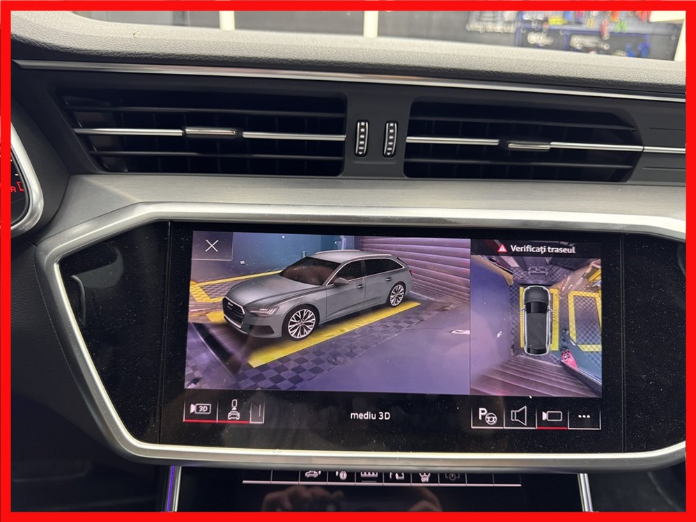 Poza 8 - Set Instalare Camere Audi A6 C8 / Audi A7 4K Audi Top View / Area View / Surrounding Camera
